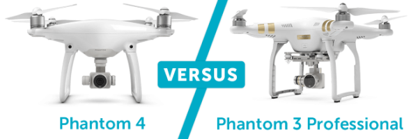 Сравнение DJI Phantom 4 и Phantom 3 Pro