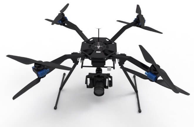 az-4k-uhd-camera-drone-green-bee-1200 спереди